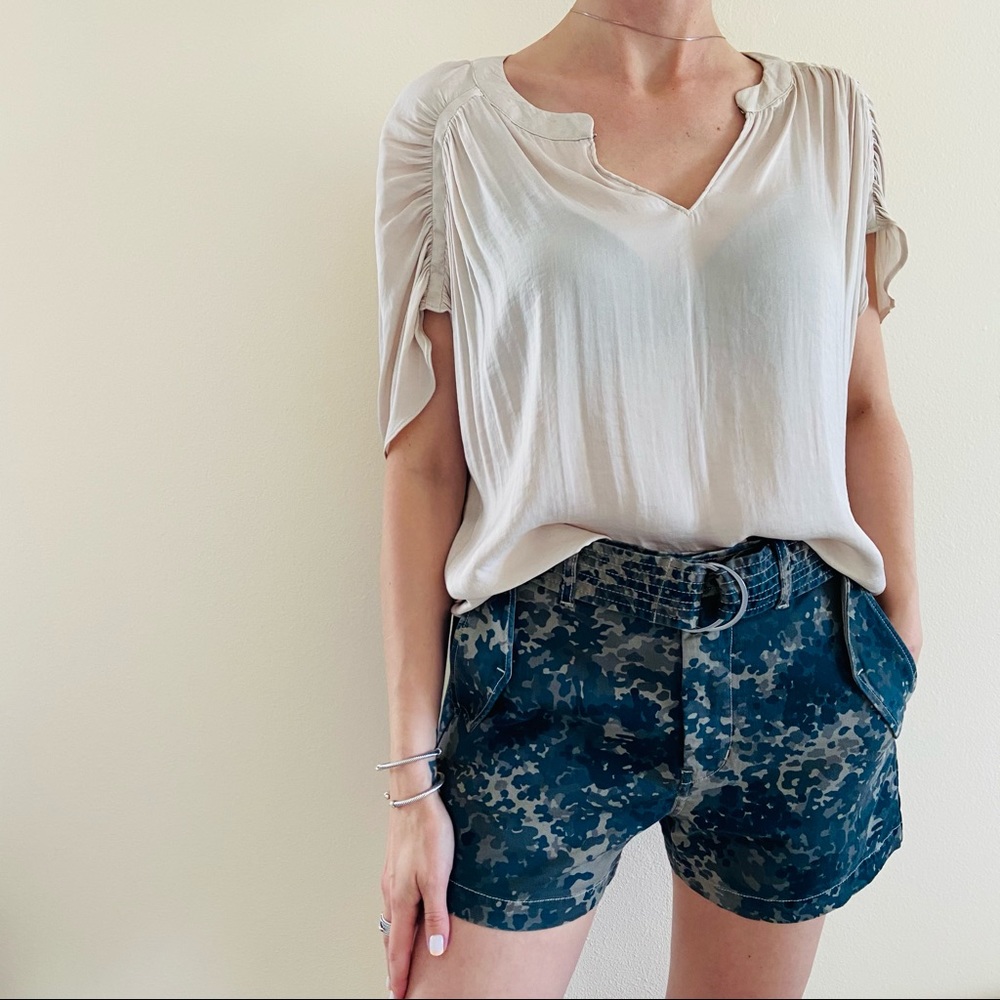 New J BRAND Evia Surplus Shorts Vale Terrestrial